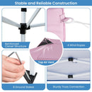 10 X 10 FT Foldable Outdoor Patio Shelter Canopy Tent with 1-Push Center Lock by DirectDeals