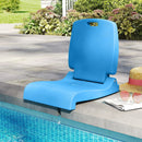 Foldable Outdoor Pool Chair with Handle and Back Support by LJGDeals