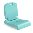 Foldable Outdoor Pool Chair with Handle and Back Support-Blue by DirectDeals
