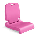 Foldable Outdoor Pool Chair with Handle and Back Support-Blue by DirectDeals