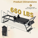 Foldable Pilates Reformer Machine for Home Gym Large Pilates Equipment by LJGDeals
