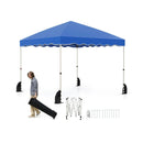 Foldable 10 X 10 Feet Pop up Canopy Tent with Wheeled Bag by LJGDeals