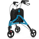 Foldable Rollator Walker with Lightweight Aluminum Frame by LJGDeals