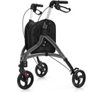 Foldable Rollator Walker with Lightweight Aluminum Frame by LJGDeals