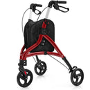 Foldable Rollator Walker with Lightweight Aluminum Frame by LJGDeals