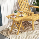 Teak Wood Square Coffee Table with X-shaped Legs and Slatted Tabletop by LJGDeals