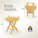 Teak Wood Octagon Coffee Table with X-shaped Legs and Slatted Tabletop by LJGDeals