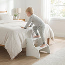 Foldable Toddler Step Stool with Chalkboards 2-Step Stool