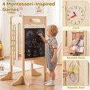 Foldable Toddler Tower with 2-Step Stool and Safety Net for 3+ Years Old by LJGDeals