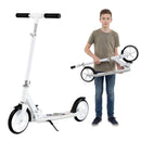 Folding Aluminum Alloy Scooter with 3 Adjustable Heights-Blue by LJGDeals