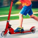 Folding Aluminum Kids Kick Scooter with LED Lights by LJGDeals