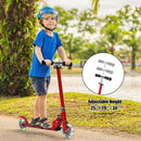 Folding Aluminum Kids Kick Scooter with LED Lights by LJGDeals