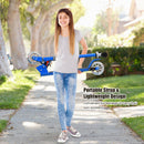 Folding Aluminum Kids Kick Scooter with LED Lights