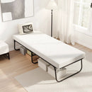 75 x 31 Inch Folding Bed with Mattress Cot Size with Memory Foam by LJGDeals