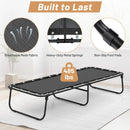 75 x 31 Inch Folding Bed with Mattress Cot Size with Memory Foam by LJGDeals