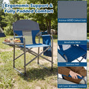 Folding Camping Chair with Cup Holder and Storage Pocket by LJGDeals