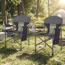 Folding Camping Chair with Cup Holder and Storage Pocket by LJGDeals