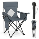 Folding Camping Chair with Mesh Back and Carrying Bag by LJGDeals
