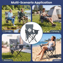 Folding Camping Chair with Mesh Back and Carrying Bag by LJGDeals