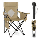 Folding Camping Chair with Mesh Back and Carrying Bag by LJGDeals