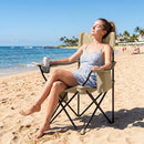 Folding Camping Chair with Mesh Back and Carrying Bag by LJGDeals