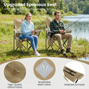 Folding Camping Chair with Mesh Back and Carrying Bag by LJGDeals