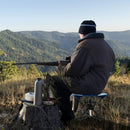 Folding Camping Stool 360¬∞ Swivel Hunting Chair with Anti-Sink Feet by LJGDeals