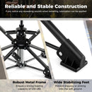Folding Camping Stool 360¬∞ Swivel Hunting Chair with Anti-Sink Feet by LJGDeals
