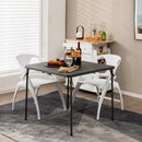 Folding Camping Table with All-Weather HDPE Tabletop and Rustproof Steel Frame by LJGDeals