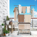 4-tier Clothes Drying Rack with Rotatable Side Wings and Collapsible Shelves by LJGDeals