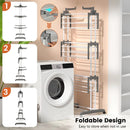 4-tier Clothes Drying Rack with Rotatable Side Wings and Collapsible Shelves by LJGDeals