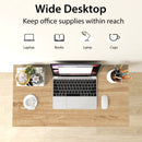 31 Inch Space-saving Folding Computer Desk for Home Office-Natural by LJGDeals