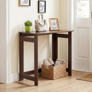 Folding Console Table with Space-Saving Design by LJGDeals