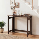 Folding Console Table with Space-Saving Design by LJGDeals