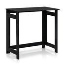 Folding Console Table with Space-Saving Design by DirectDeals
