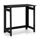 Folding Console Table with Space-Saving Design by LJGDeals