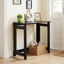 Folding Console Table with Space-Saving Design by LJGDeals