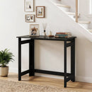 Folding Console Table with Space-Saving Design by LJGDeals