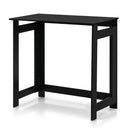 Folding Console Table with Space-Saving Design by LJGDeals