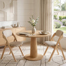 Folding Dining Chairs Set of 2 with Cushioned Seats by LJGDeals