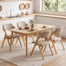 Folding Dining Chairs Set of 2 with Cushioned Seats by LJGDeals