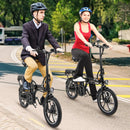 Folding Electric Bicycle with 500W Brushless Motor and Dual Disk Brakes by DirectDeals