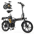 Folding Electric Bicycle with 500W Brushless Motor and Dual Disk Brakes by LJGDeals