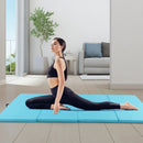 4-Panel PU Leather Folding Exercise Mat with Carrying Handles by LJGDeals