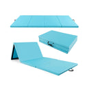 4-Panel PU Leather Folding Exercise Mat with Carrying Handles by LJGDeals