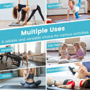 4-Panel PU Leather Folding Exercise Mat with Carrying Handles by LJGDeals