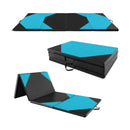 10 Feet x 4 Feet x 2 Inch Folding Exercise Mat with Hook and Loop Fasteners by LJGDeals