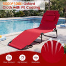 Folding Face Down Tanning Chair with Face Hole 3 Removable Pillows by LJGDeals