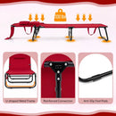 Folding Face Down Tanning Chair with Face Hole 3 Removable Pillows by DirectDeals