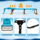 Folding Face Down Tanning Chair with Face Hole 3 Removable Pillows by LJGDeals